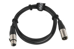 GEWA Pro Line câble de microphone 1,5 m, XLR femelle vers XLR mâle
