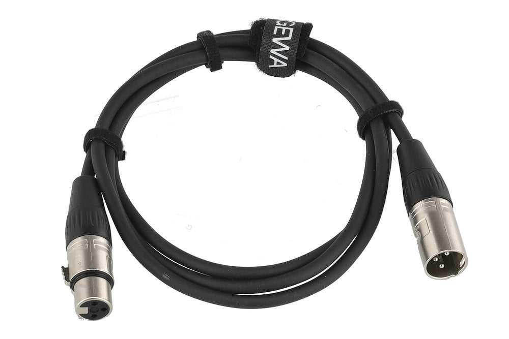 GEWA Pro Line câble de microphone 1,5 m, XLR femelle vers XLR mâle