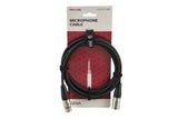 GEWA Pro Line câble de microphone 3 m, XLR femelle vers XLR mâle