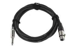 GEWA Pro Line câble microphone 3 m, XLR femelle vers jack mono