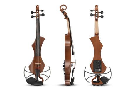 GEWA Novita 3.0 violon électrique, 4 strings, brun doré