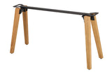 GEWA support pour Portable Piano PP-2 et PP-3, pieds en bois noir mat