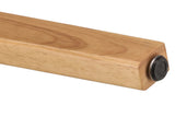 GEWA support pour Portable Piano PP-2 et PP-3, pieds en bois noir mat