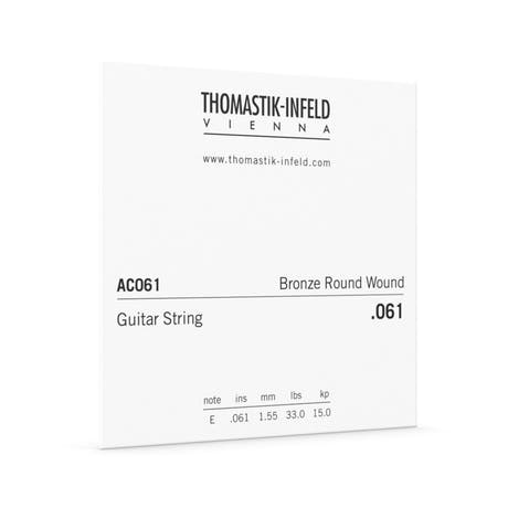 Thomastik-Infeld Plectrum AC061 corde de guitare western .061, AC113