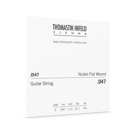 Thomastik-Infeld Jazz Swing JS47 corde de guitare électrique .047w, flatwound