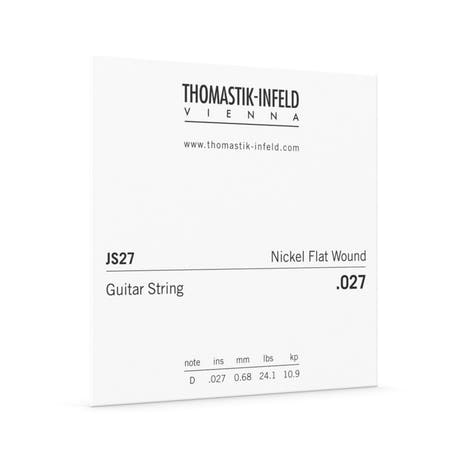 Thomastik-Infeld Jazz Swing JS27 corde de guitare électrique .027w, flatwound
