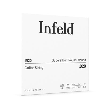 Thomastik-Infeld Superalloy corde de guitare électrique .009, acier lisse (IP09)