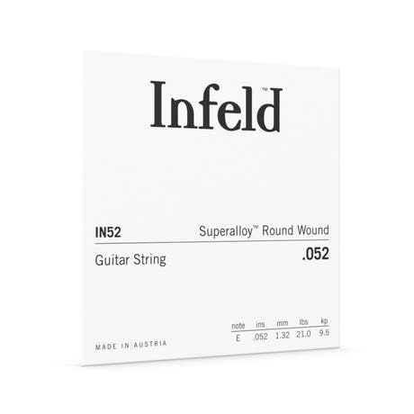 Thomastik-Infeld Superalloy corde de guitare électrique .052w, roundwound (IN52)