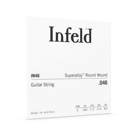 Thomastik-Infeld Superalloy corde de guitare électrique .046w, roundwound (IN46)