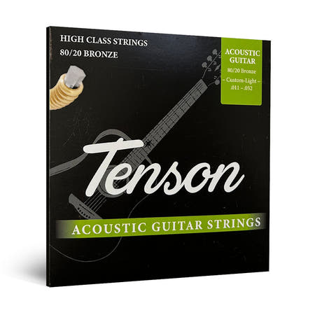 Cordes western Tenson Bronze 80/20 .011-.052, Custom Light