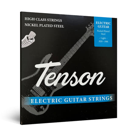 Tenson Nickel cordes de guitare électrique .010-.046, Regular Light