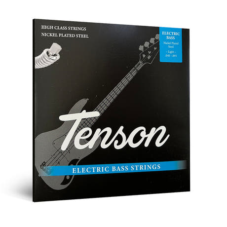Tenson Nickel cordes de basse électrique .040-.095, Light, long scale