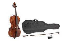 GEWA Sonata Europa Deluxe violoncelle 4/4, réglé, archet en massaranduba, housse