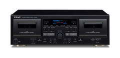 TEAC W-1200 Lecteur de cassette double (Noir)