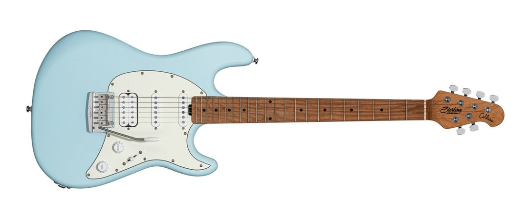 Sterling by Music Man CT50HSS, Daphne Blue Satin