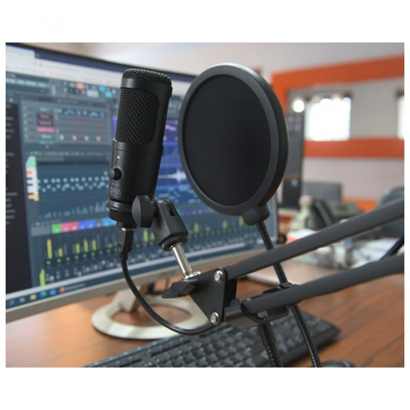 DNA - microphones USB avec bras articulé et filtre anti-pop