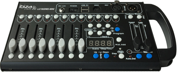 Ibiza 192-channel Mini DMX Controller