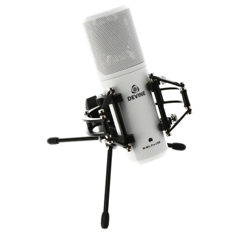 Devine M-Mic PRO Microphones (USB), Blanc