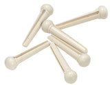 Chevilles de chevalet GEWA en plastique blanc sans point, 6 pièces