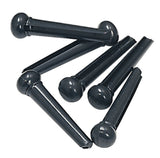 GEWA chevilles en plastique noir sans point, 6 pièces