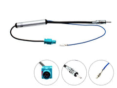 Kit 2-DIN pour Peugeot 207 & 307 avec capteur de recul