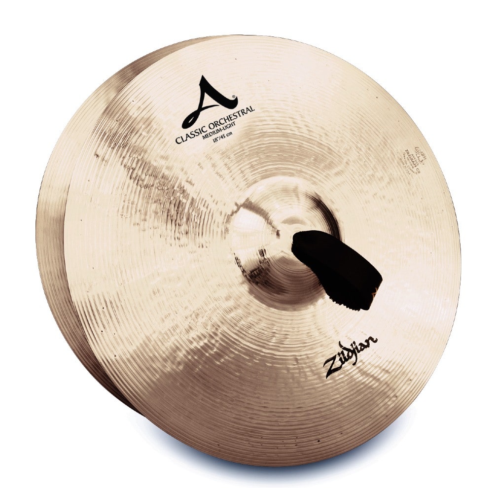 Zildjian 18" Classic Orchestral Selection paire Medium Light