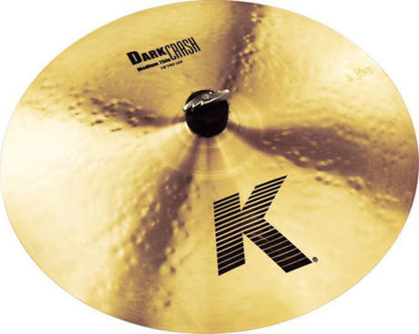 Zildjian 16" K Dark Thin Cymbale crash