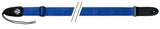Fire & Stone Nylon Edition sangle de guitare, bleue, extrémités de 3 mm