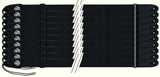 Fire & Stone Nylon Edition sangles de guitare, 10 pièces, noires