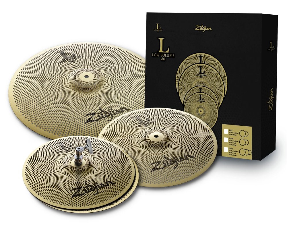 Zildjian LV348 Pack de cymbales Low Volume