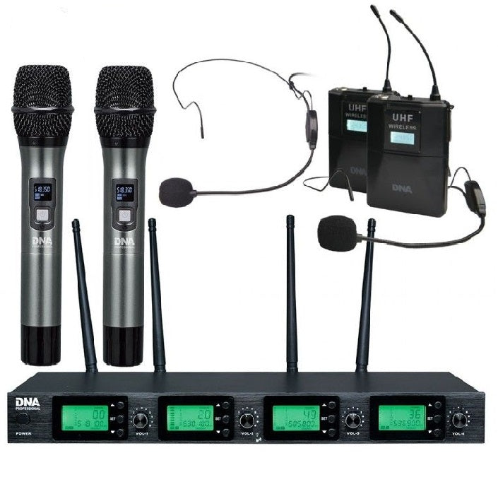 DNA RV-4 MIX kit de microphones sans fil