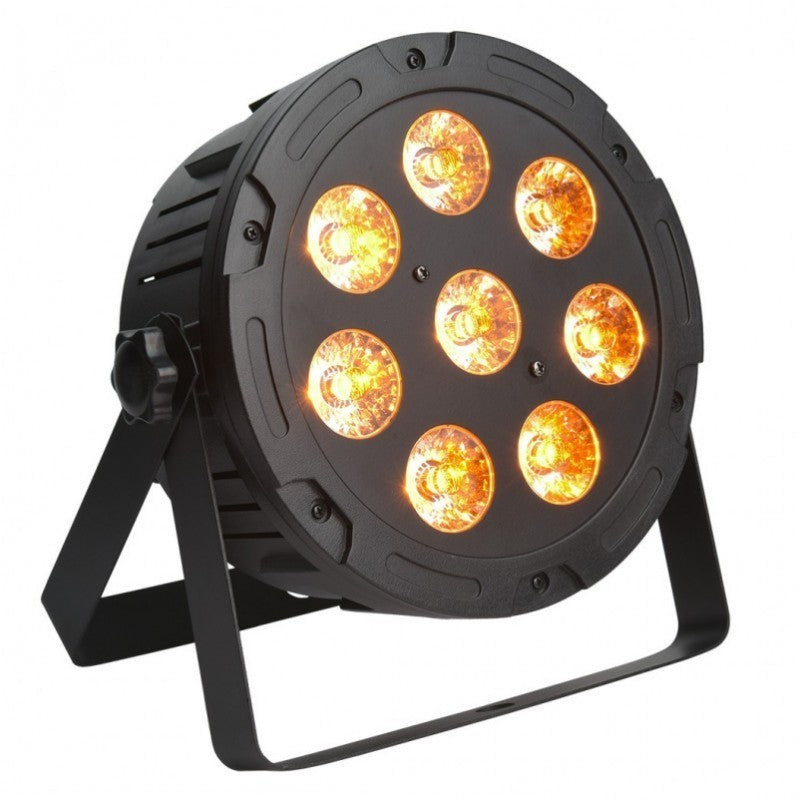 LIGHT4ME PENTA PAR 8x12W MKII RGBWA LED slank