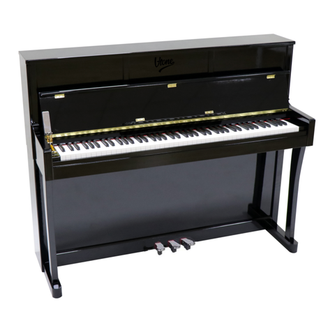 V-Tone BL-980 BK piano numérique, noir