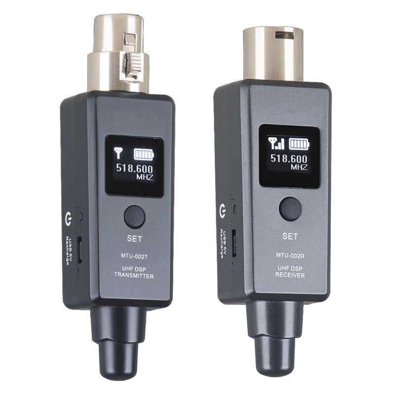 DNA CST système de transmission audio sans fil avec adaptateur XLR