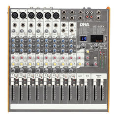 DNA ME-10FX mixeur audio - 10 canaux USB Bluetooth