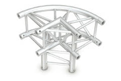 Milos QTB quatro coin courbé 3-voies 90°