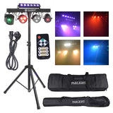 LIGHT4ME T-BAR LASER STROBE LED PAR DERBY UV IR multi-effets