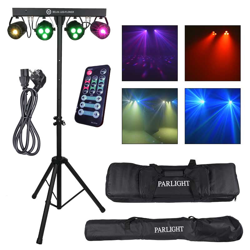 Light4Me T-BAR LED Flower & projecteurs Par