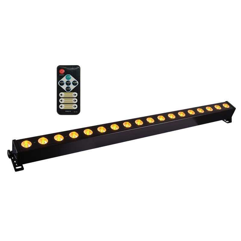LIGHT4ME PIXEL BAR 18 RGBW IR LED-bar + télécommande