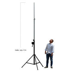 Pied télescopique 4m (80 kg)