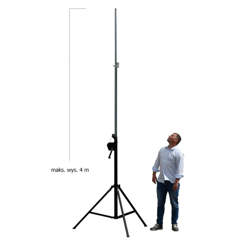 Pied télescopique 4m (80 kg)