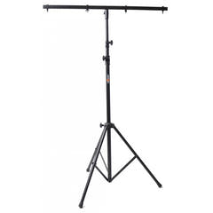 Pied d’éclairage avec perche 120-265 cm (10 kg)
