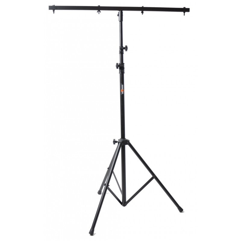 Pied d’éclairage avec perche 120-265 cm (10 kg)
