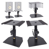 supports de monitors (2 pièces) statifs réglables pour monitors de studio