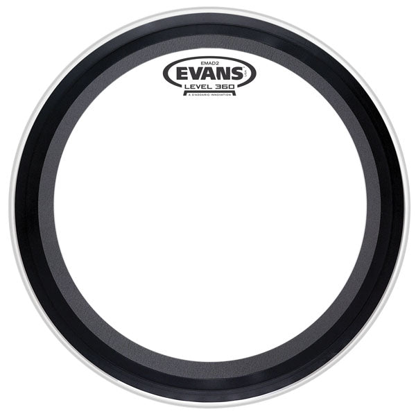 Evans Stortrommeskind EMAD2 Clear Basso (22”)