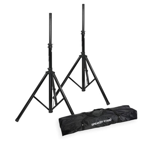 Ensemble de Supports d'Enceintes avec Sac (30kg, 1,80m)