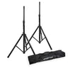 Ensemble de Supports d'Enceintes avec Sac (30kg, 1,80m)