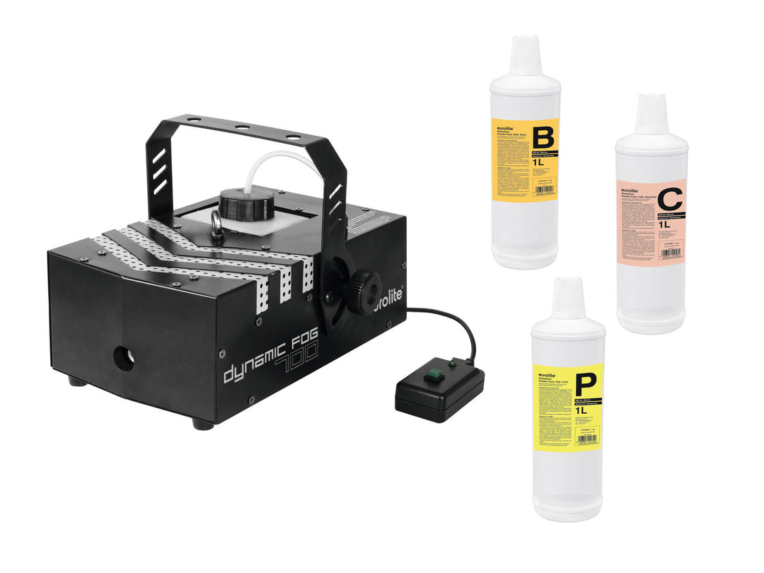 EUROLITE set Dynamic Fog 700 + liquides