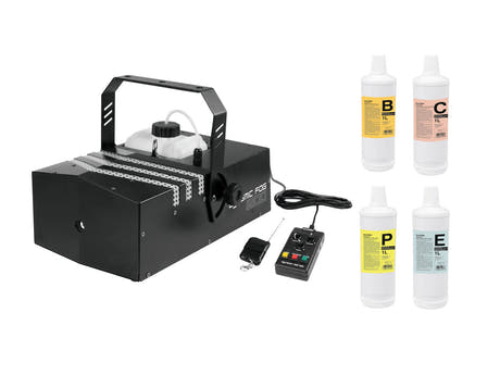 EUROLITE Set de brouillard dynamique 1200 + liquides