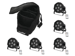 EUROLITE Set 5x LED SLS-603 + sac souple
